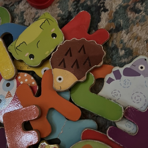 Lot of magnets letters numbers and animals - Picture 8 of 8